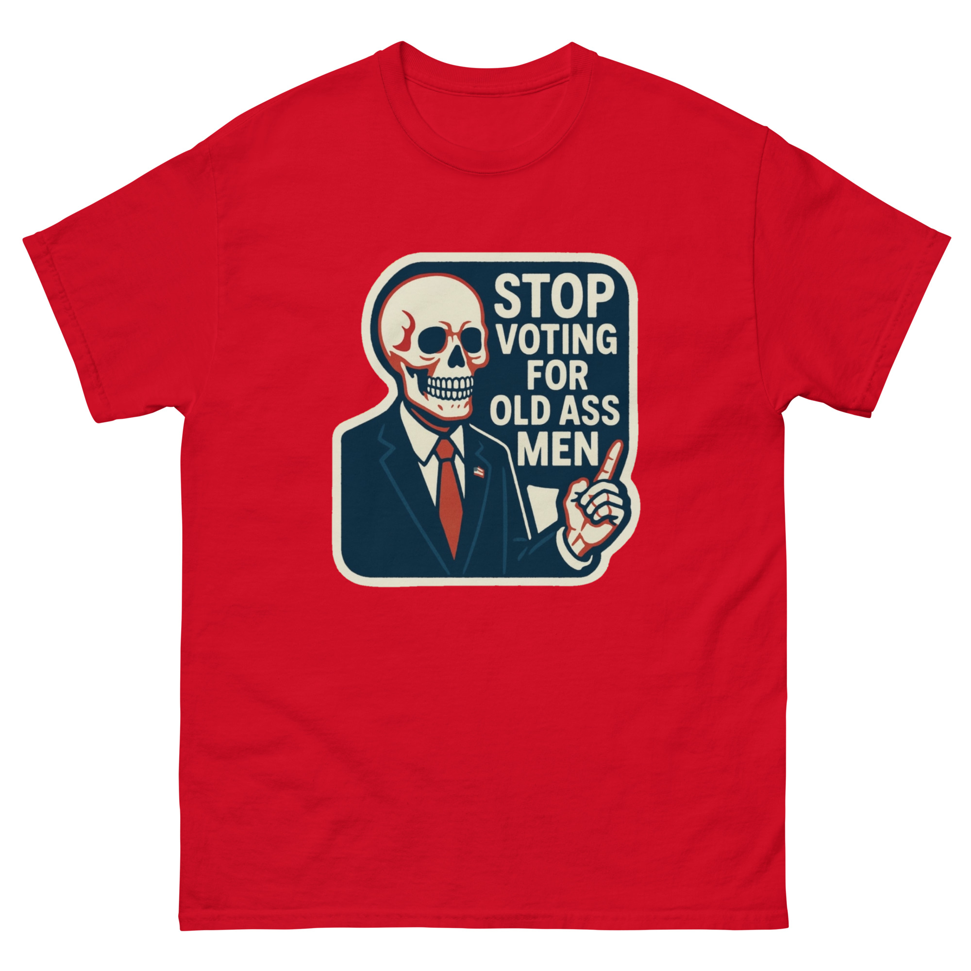 Stop Voting Old T-Shirt - Image 2