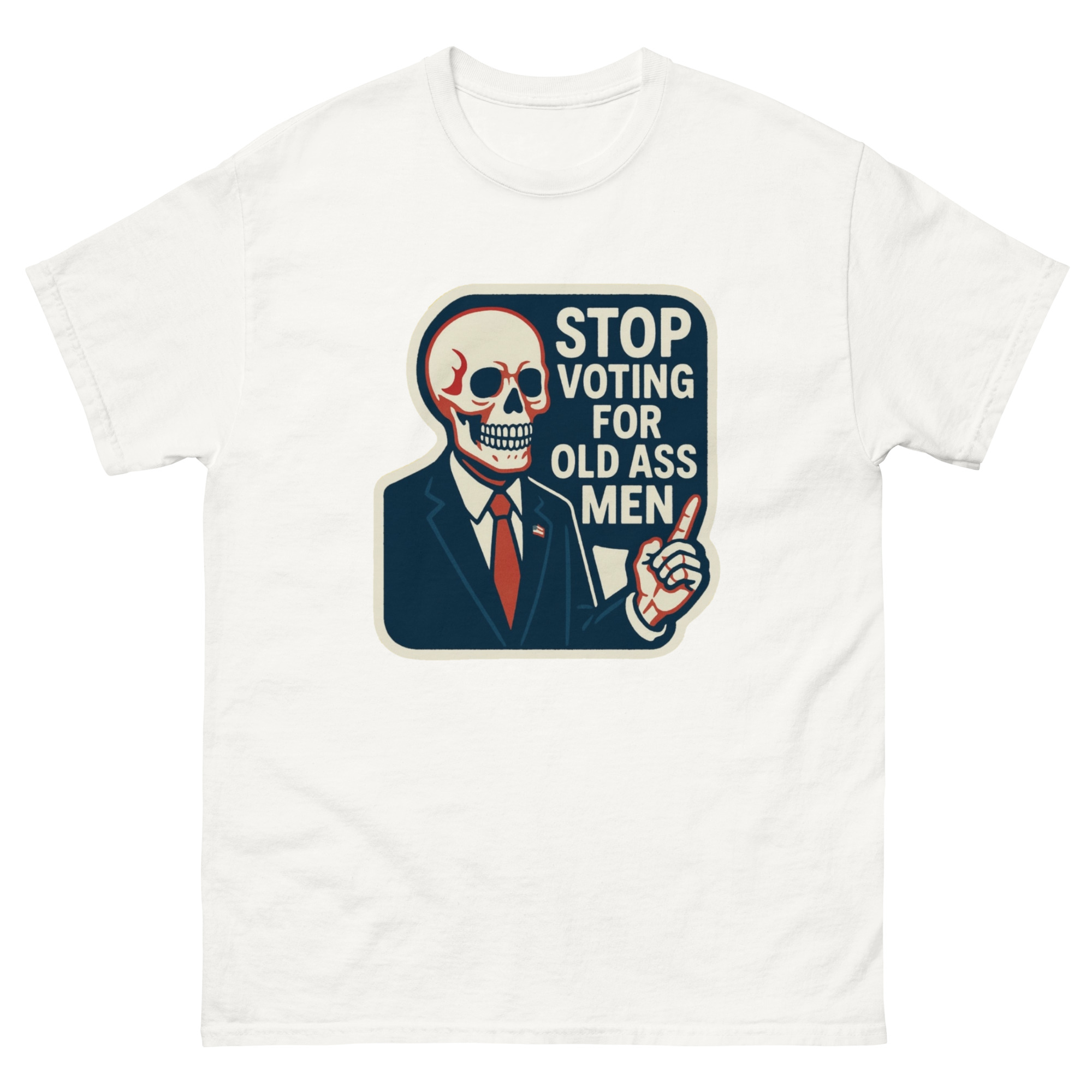 Stop Voting Old T-Shirt - Image 8